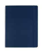 Custom Moleskine Hard Cover Ruled X-Large Notebook - Sapphire - 1