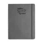 Custom Moleskine Hard Cover Ruled X-Large Notebook - Slate Grey
