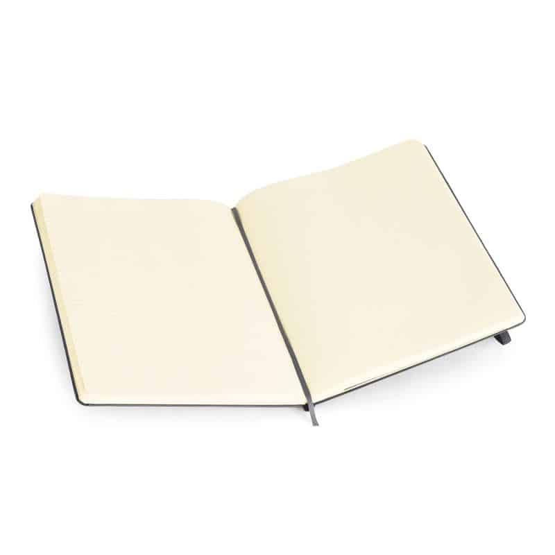 Custom Moleskine Hard Cover Ruled X-Large Notebook - Slate Grey - 2