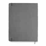 Custom Moleskine Hard Cover Ruled X-Large Notebook - Slate Grey - 3