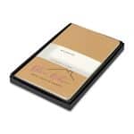 Custom Moleskine Large Cahier Gift Set - Kraft