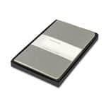 Custom Moleskine Large Cahier Gift Set - Pebble Grey - 1