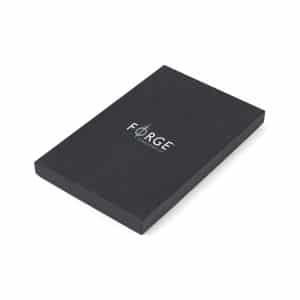 Custom Moleskine Large Notebook Gift Box - Black