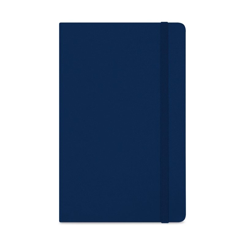 Custom Moleskine Large Notebook and GO Pen Gift Set - Navy Blue - Sapphire Blue - 3