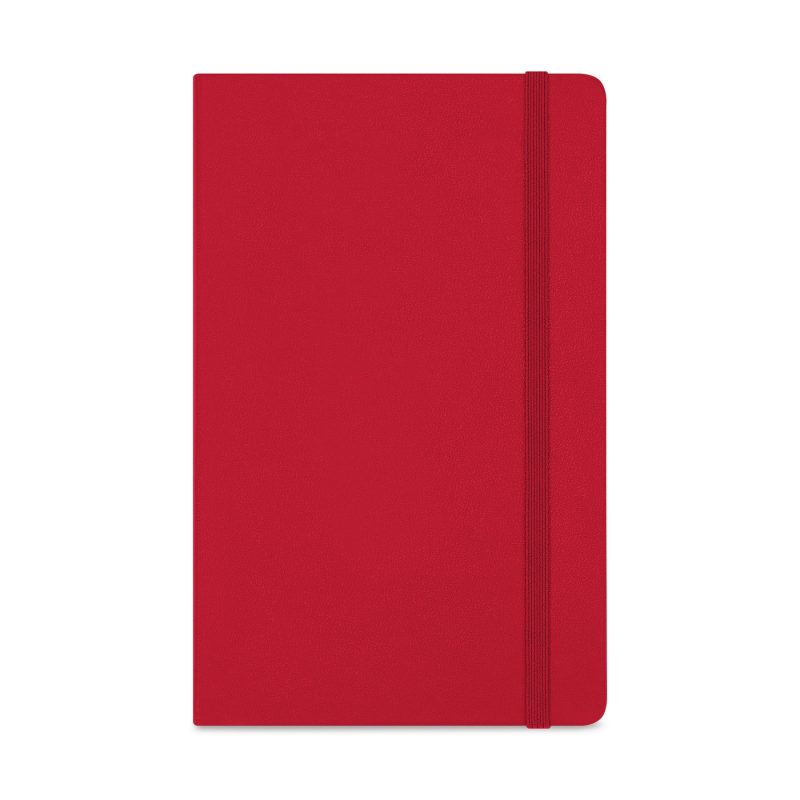 Custom Moleskine Large Notebook and GO Pen Gift Set - Scarlet Red - 3
