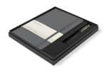 Custom Moleskine Large Notebook and Kaweco Pen Gift Set - Slate Grey - 1