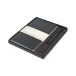 Custom Moleskine Large Volant and GO Pen Gift Set - Black - 1