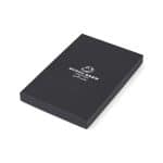 Custom Moleskine Medium Notebook Gift Box - Black