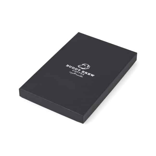 Custom Moleskine Medium Notebook Gift Box - Black