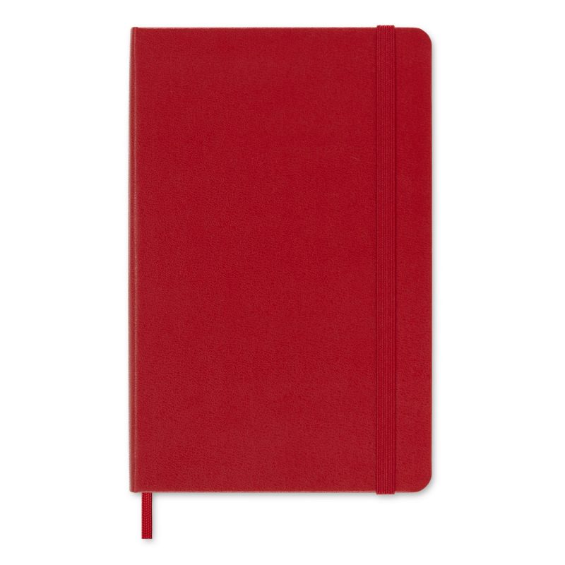 Custom Moleskine Medium Notebook and GO Pen Gift Set - Scarlet Red - 2