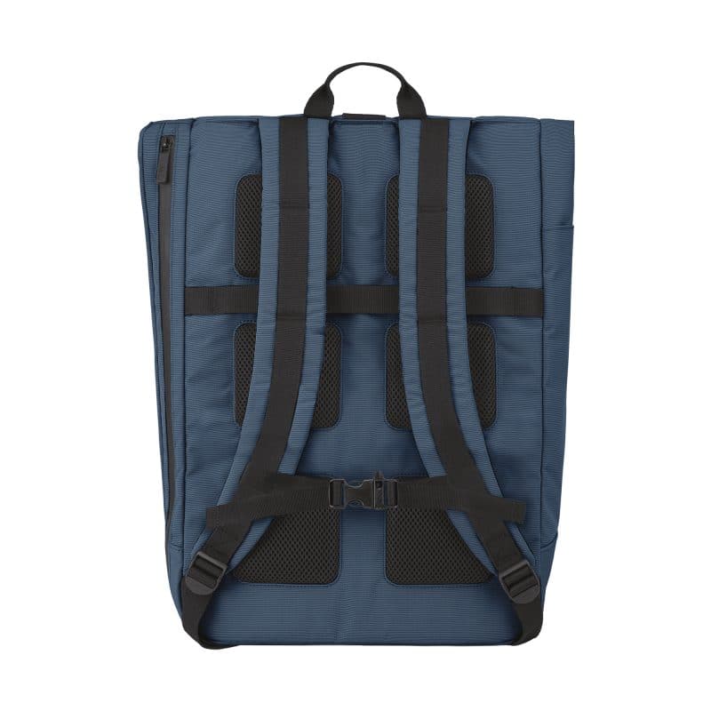 Custom Moleskine Metro Rolltop Backpack - Sapphire Blue - 2