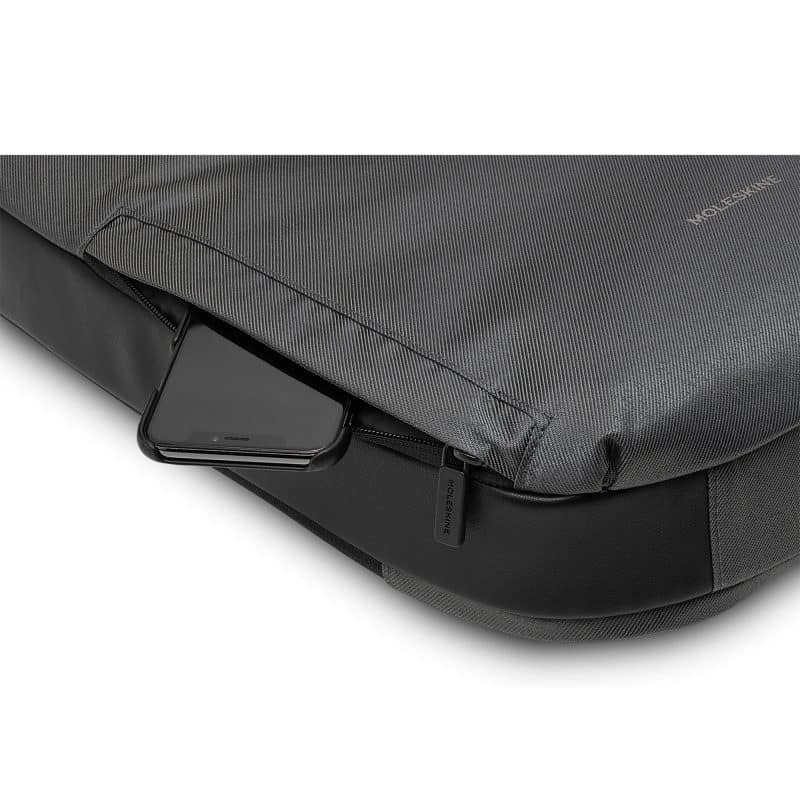 Custom Moleskine Notebook Backpack - Slate Grey - 6