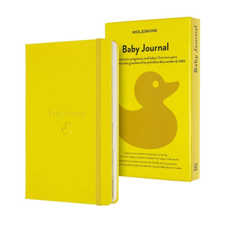 Custom Moleskine Passion Journal - Baby - Golden Yellow - 1