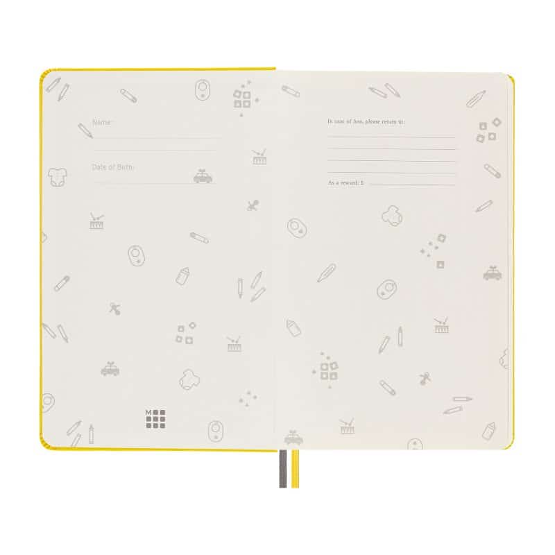 Custom Moleskine Passion Journal - Baby - Golden Yellow - 6