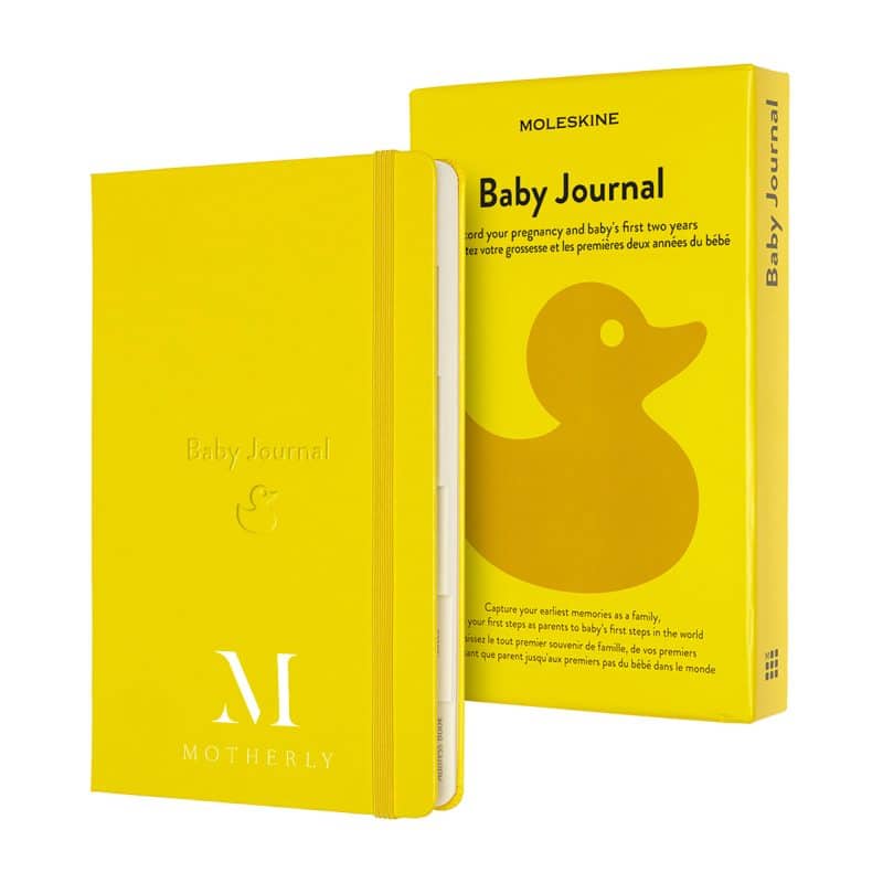 Custom Moleskine Passion Journal - Baby - Golden Yellow