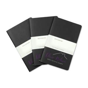Custom Moleskine Pocket Cahier 3-Pack - Black