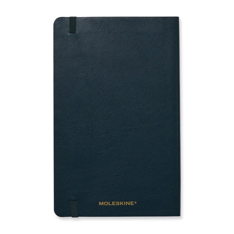 Custom Moleskine Precious & Ethical Vegan Soft Cover Ruled Large Notebook - Midnight Slate - 2