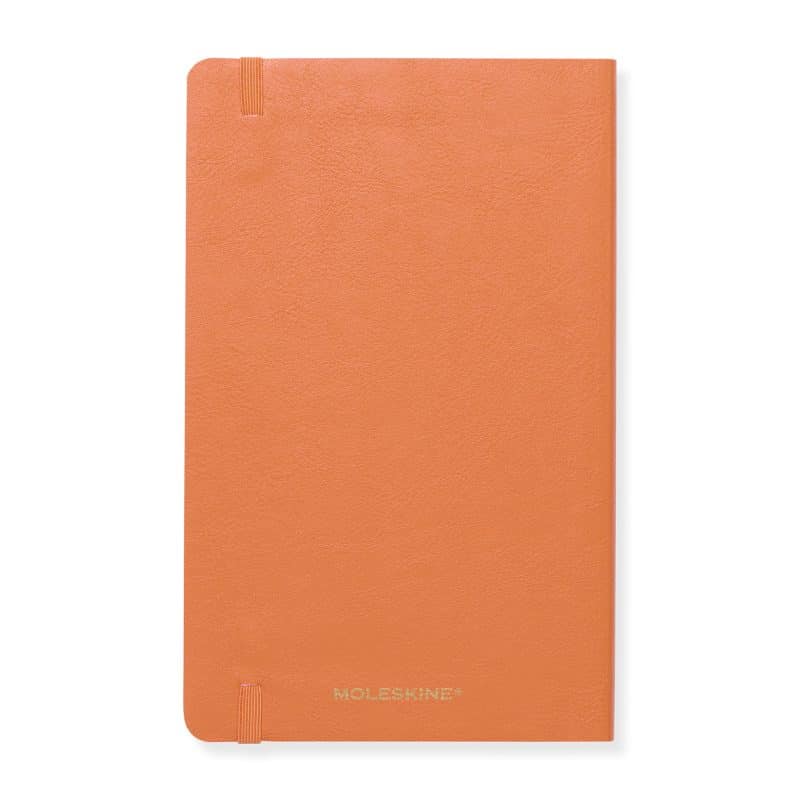 Custom Moleskine Precious & Ethical Vegan Soft Cover Ruled Large Notebook - Orange - 3