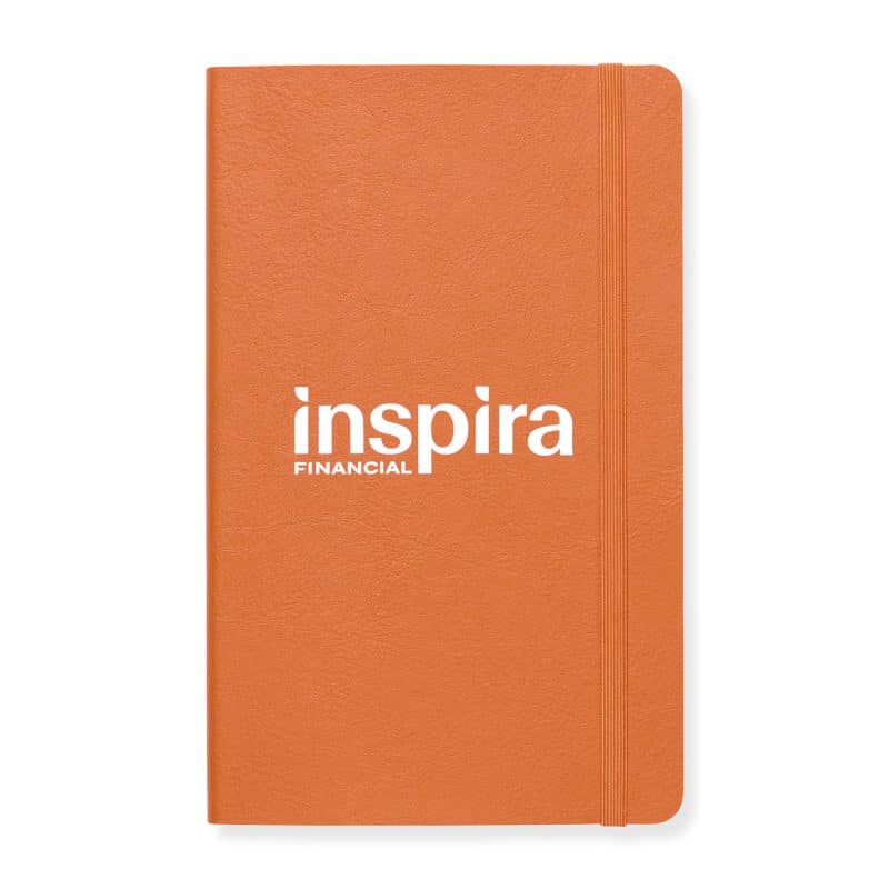 Custom Moleskine Precious & Ethical Vegan Soft Cover Ruled Large Notebook - Orange