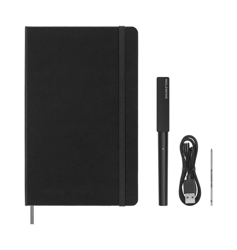 Custom Moleskine Smart Writing Set - Ruled Large - Black - 1