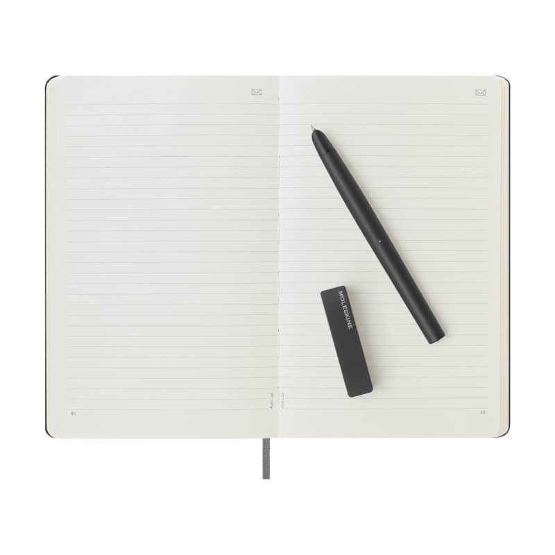 Custom Moleskine Smart Writing Set - Ruled Large - Black - 6
