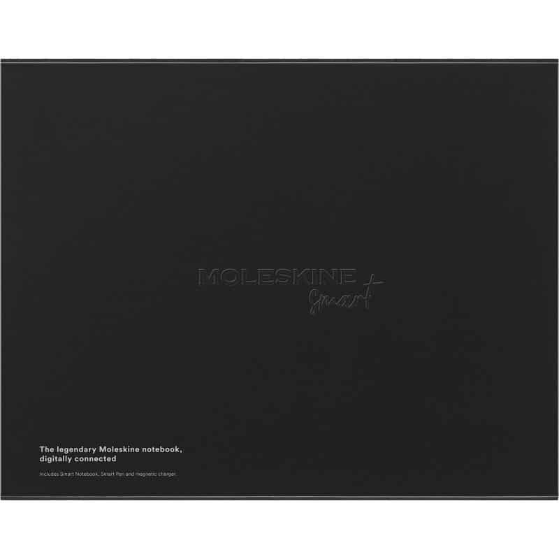 Custom Moleskine Smart Writing Set - Ruled Large - Black - 8
