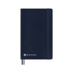 Custom Moleskine Soft Cover Ruled Large Expanded Notebook - Sapphire Blue