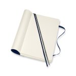 Custom Moleskine Soft Cover Ruled Large Expanded Notebook - Sapphire Blue - 2