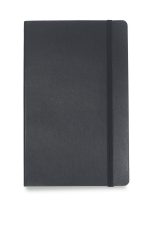 Custom Moleskine Soft Cover Ruled Large Notebook - Black - 1