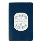 Custom Moleskine Soft Cover Ruled Large Notebook - Sapphire Blue