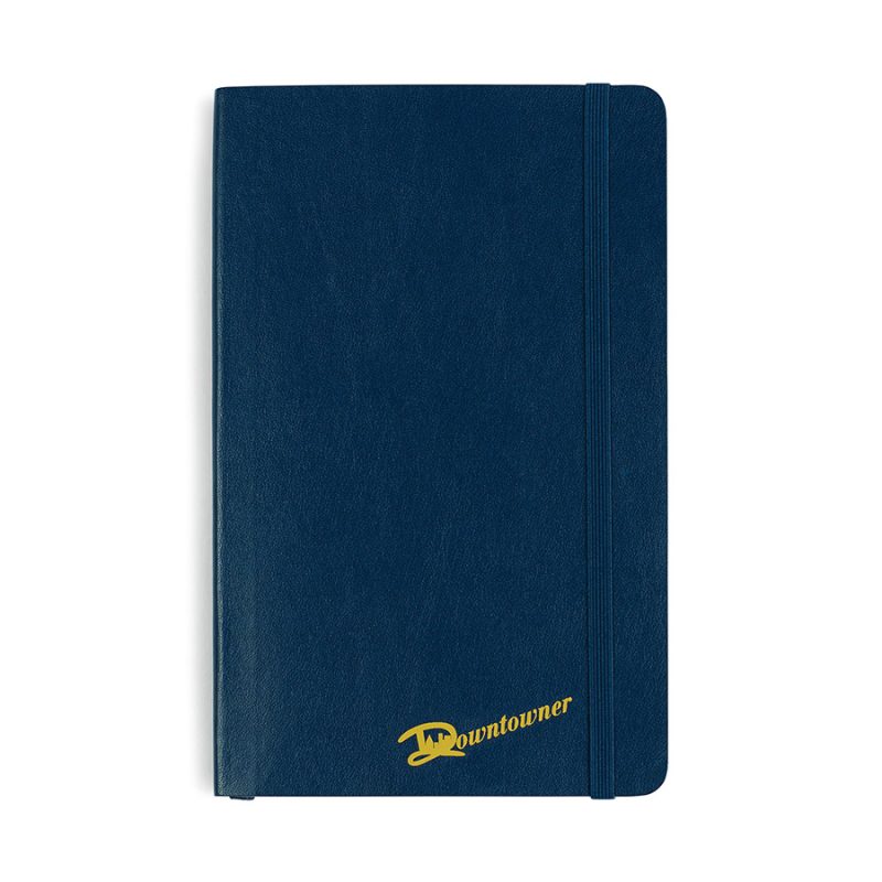 Custom Moleskine Soft Cover Ruled Large Notebook - Sapphire Blue - 2