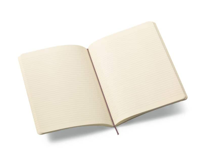 Custom Moleskine Soft Cover Ruled X-Large Notebook - Black - 2