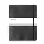 Custom Moleskine Soft Cover Ruled X-Large Notebook - Black - 3