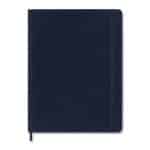 Custom Moleskine Soft Cover Ruled X-Large Notebook - Sapphire Blue - 1