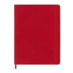 Custom Moleskine Soft Cover Ruled X-Large Notebook - Scarlet Red - 1