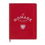 Custom Moleskine Soft Cover Ruled X-Large Notebook - Scarlet Red