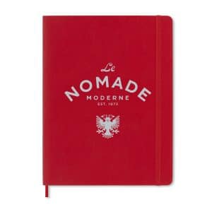 Custom Moleskine Soft Cover Ruled X-Large Notebook - Scarlet Red