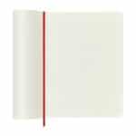 Custom Moleskine Soft Cover Ruled X-Large Notebook - Scarlet Red - 4