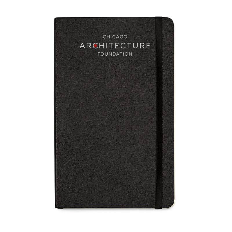 Custom Moleskine Soft Cover Squared Large Notebook - Black