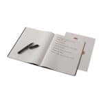 Custom Moleskine Student Cahier Ruled XX-Large Journal - Black - 4