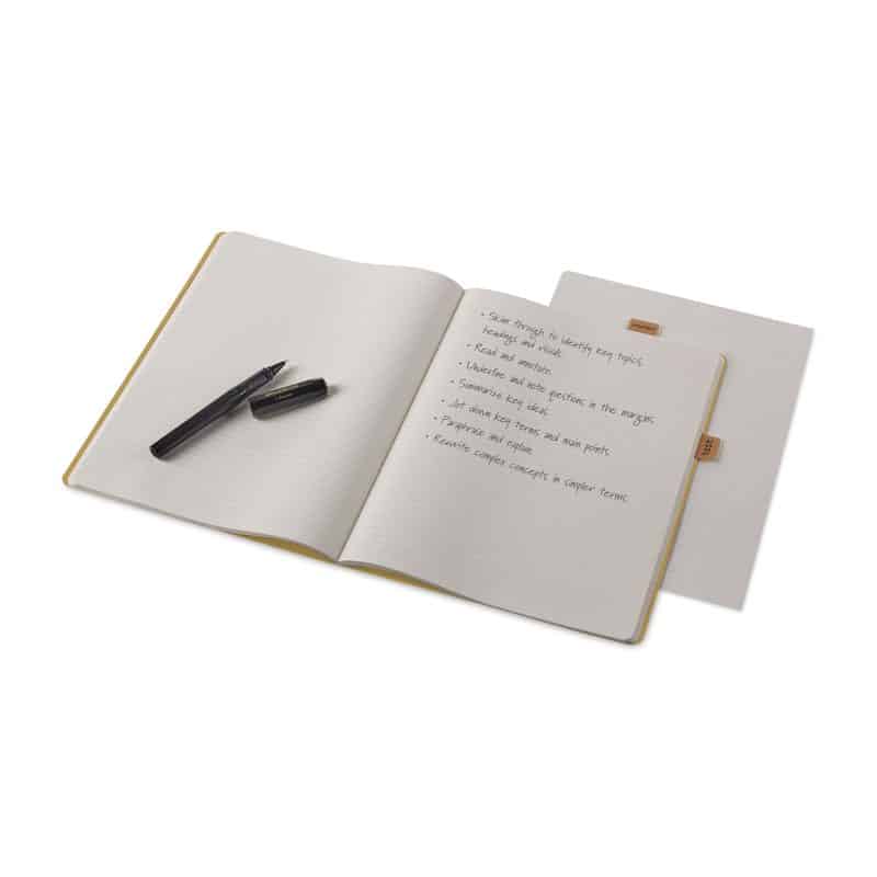 Custom Moleskine Student Cahier Ruled XX-Large Journal - kraft - 4