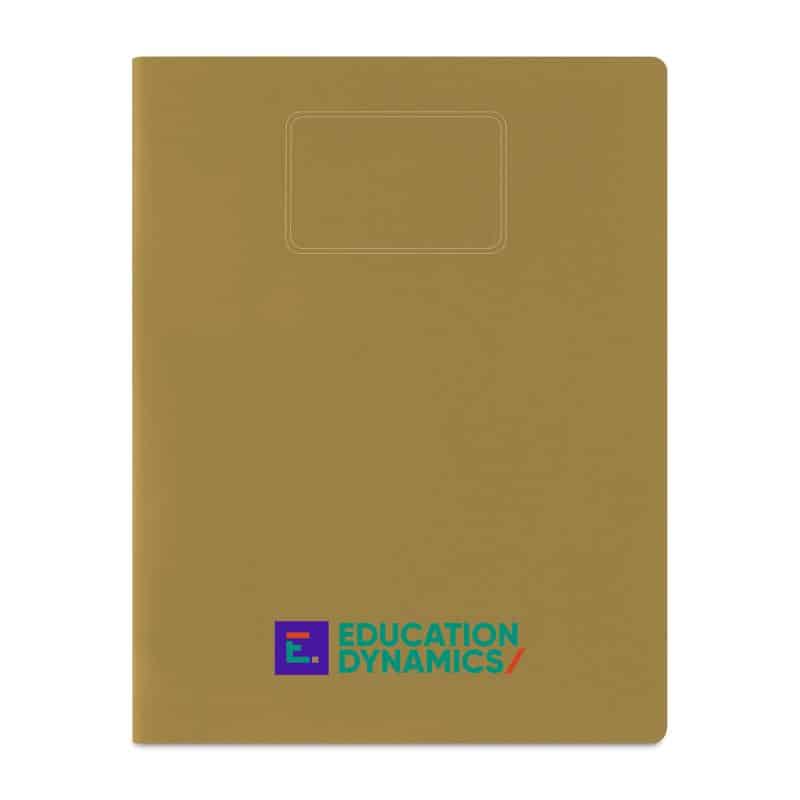 Custom Moleskine Student Cahier Ruled XX-Large Journal - kraft