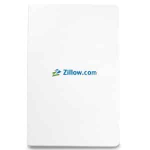 Custom Moleskine Volant Ruled Large Journal - White
