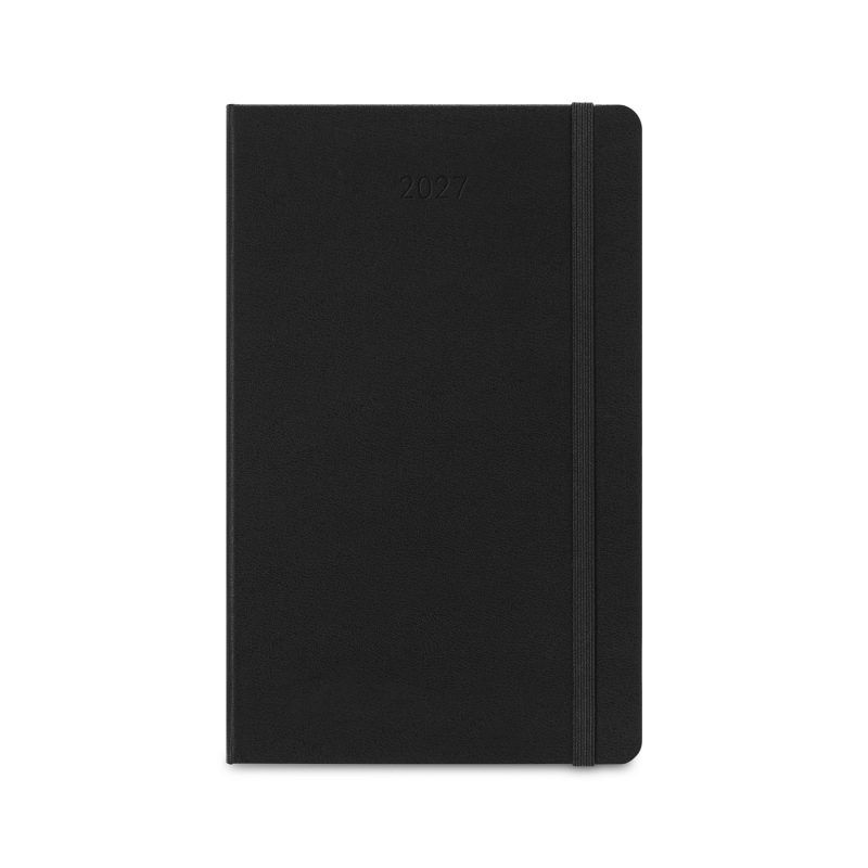 Custom MoleskineHard Cover Large 12-Month Weekly 2027 Planner and GO Pen Set - Black - 3